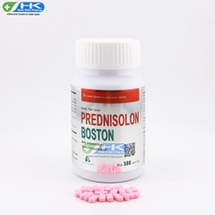 Prednisolon - Chai 500 viên nén - Boston Pharma (Prednisolone 5mg)