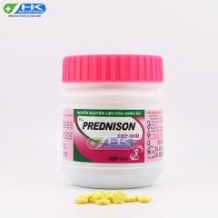 Prednison - Chai 500 viên nén - NIC Pharma(Prednison 5mg)