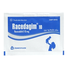 Racedagim 10 -  Hộp 10 gói x 1g - Agimexpharm (Racecadotril 10mg)