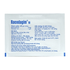 Racedagim 10 -  Hộp 10 gói x 1g - Agimexpharm (Racecadotril 10mg)