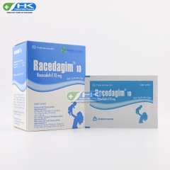Racedagim 10 -  Hộp 10 gói x 1g - Agimexpharm (Racecadotril 10mg)