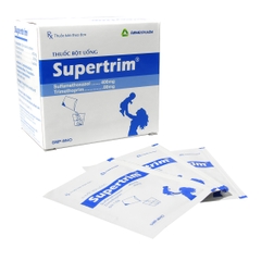 Supertrim - Hộp 30 gói x 1,6g - Agimexpharm (Sulfamethoxazole 400mg; Trimethoprim 80mg)