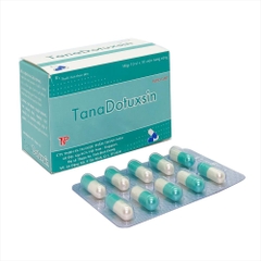 Tana Dotuxsin - Hộp 10 vỉ x 10 viên nang cứng - Thành Nam Pharma (Paracetamol 500mg; Phenylephrin HCl 5mg; Dextromethorphan HBr 15mg; Loratadin 5mg)