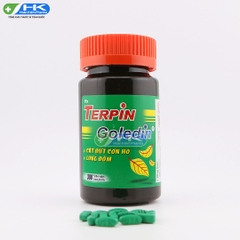 Terpin Goledin - Chai 300 viên nén - NICPharma (Dextromethorphan HBr 10 mg; Terpin hydrat 100 mg)