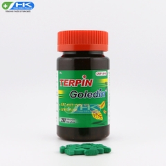 Terpin Goledin - Chai 200 viên nén - NICPharma (Dextromethorphan HBr 10 mg; Terpin hydrat 100 mg)