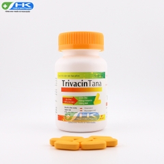 Trivacin Tana - Chai 100 viên nén dài - Thành Nam Pharma (Paracetamol 500mg; Phenylephrin 10mg; Clorpheniramin 2mg)