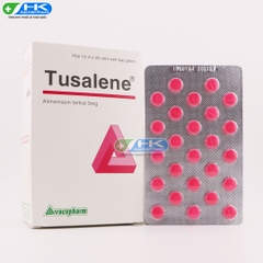 Tusalene - Hộp 10 vỉ x 25 viên nén - VacoPharm (Alimemazin tartrat 5mg)