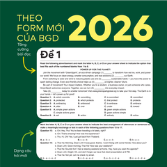 [COMBO NÂNG ĐIỂM KHỐI D66] Bộ 3 cuốn Đột phá tư duy kì thi tốt nghiệp THPT môn Văn, Anh, GDKTPL