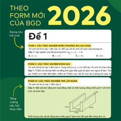 [HỌC LÀ ĐỖ] Bộ 3 cuốn Đột phá tư duy Toán 12 (2 tập), Đột phá tư duy kì thi tốt nghiệp THPT môn Toán