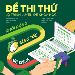 [HỌC LÀ ĐỖ] Bộ 3 cuốn Đột phá tư duy Toán 12 (2 tập), Đột phá tư duy kì thi tốt nghiệp THPT môn Toán