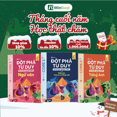 [COMBO ÔN TỐT NGHIỆP D66] Bộ 3 cuốn sách Đột phá tư duy kì thi tốt nghiệp THPT môn Văn, Anh, GDKTPL - Ôn thi cấp tốc - Chính hãng WinBook