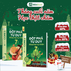 Combo Đột phá tư duy Khoa học tự nhiên 7 (2 tập) - Dùng cho mọi bộ SGK - Tự học hiệu quả | WinBook