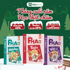 [COMBO LÍ THUYẾT A00] Bộ 3 cuốn sách P.H.A.O (Pro Hacks for Academic Overload) Ôn luyện thi tốt nghiệp THPT ĐGNL môn Toán, Lí, Hoá - Ôn lí thuyết cấp tốc - Chính hãng WinBook