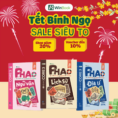 [COMBO LÍ THUYẾT C00] Bộ 3 cuốn sách P.H.A.O (Pro Hacks for Academic Overload) Ôn luyện thi tốt nghiệp THPT ĐGNL môn Văn, Sử, Địa - Ôn lí thuyết cấp tốc - Chính hãng WinBook