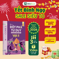 Sách - Đột phá tư duy Kì thi tốt nghiệp THPT môn Vật lí - Ôn thi cấp tốc | WinBook