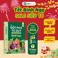 Sách - Đột phá tư duy Kì thi tốt nghiệp THPT môn Sinh học - Ôn thi cấp tốc | WinBook