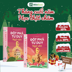 Sách - Đột phá tư duy Ngữ văn 6 - Dùng chung cho các bộ SGK (Ngữ liệu Cánh Diều) - Giúp con tự học tốt - Chính hãng WinBook
