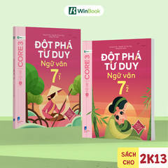 Sách - Đột phá tư duy Ngữ văn 7 - Dùng cho mọi bộ SGK (Ngữ liệu Cánh Diều) - Tự học hiệu quả | WinBook