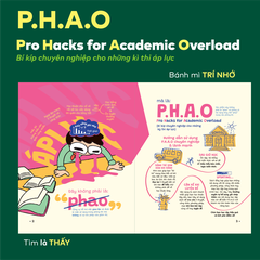 [COMBO LÍ THUYẾT C00] Bộ 3 cuốn sách P.H.A.O (Pro Hacks for Academic Overload) Ôn luyện thi tốt nghiệp THPT ĐGNL môn Văn, Sử, Địa - Ôn lí thuyết cấp tốc - Chính hãng WinBook