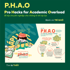 [COMBO LÍ THUYẾT A00] Bộ 3 cuốn sách P.H.A.O (Pro Hacks for Academic Overload) Ôn luyện thi tốt nghiệp THPT ĐGNL môn Toán, Lí, Hoá - Ôn lí thuyết cấp tốc - Chính hãng WinBook