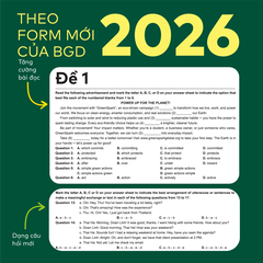 Sách - Đột phá tư duy Kì thi tốt nghiệp THPT môn Tiếng Anh