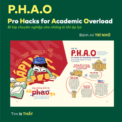 Sách ôn lí thuyết cho 2k12 - P.H.A.O (Pro Hacks for Academic Overload) Toán 9 - Xuất phát sớm vào 10 | WinBook