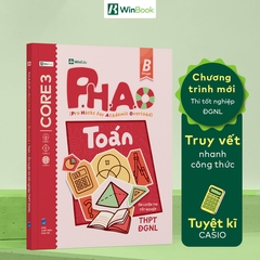 Sách P.H.A.O Toán Ôn luyện thi tốt nghiệp THPT, ĐGNL