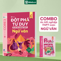 [COMBO] Bộ 2 cuốn sách P.H.A.O Ngữ văn Ôn thi TNTHPT, ĐGNL; Đột phá tư duy kì thi TNTHPT môn Ngữ văn