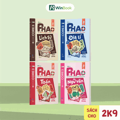 Bộ 4 sổ tay kiến thức - P.H.A.O Ôn luyện thi tốt nghiệp THPT, ĐGNL môn Toán, Văn, Sử, Địa - Bám sát kì thi 2027 | WinBook