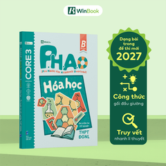 Sách tham khảo Hóa Lớp 12 - Sách P.H.A.O Ôn luyện thi tốt nghiệp THPT, ĐGNL môn Hóa học - Vững lí thuyết THPT 2027 | WinBook