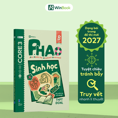 Sách tham khảo Sinh Lớp 12 - Sách P.H.A.O Ôn luyện thi tốt nghiệp THPT, ĐGNL môn Sinh học - Vững lí thuyết THPT 2027 | WinBook