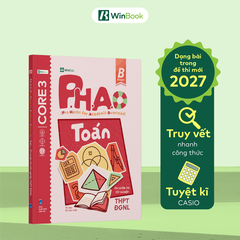 Sách tham khảo Toán Lớp 12 - Sách P.H.A.O Ôn luyện thi tốt nghiệp THPT, ĐGNL môn Toán - Vững lí thuyết THPT 2027 | WinBook