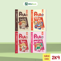 Bộ 4 sổ tay kiến thức - P.H.A.O Ôn luyện thi tốt nghiệp THPT, ĐGNL môn Toán, Văn, Sử, Anh - Bám sát kì thi 2027 | WinBook
