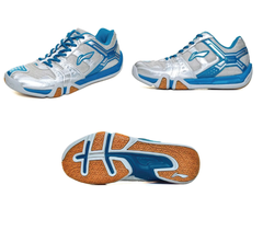 Giày Cầu Lông Lining AYTS071-2-Xanh