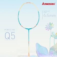 Vợt Cầu Lông Kawasaki Porcelain Q5 - Trắng Chính Hãng