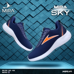 Giày Chạy Bộ MIRA SKY S4-Xanh