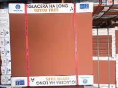 Gạch lát 50x50cm đỏ nhạt Viglacera Hạ Long