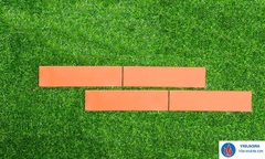 Gạch thẻ 60x240x9mm màu đỏ nhạt Viglacera Hạ Long