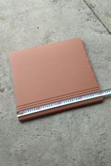 Gạch bậc thềm 36x40cm màu đỏ Gốm Đất Việt