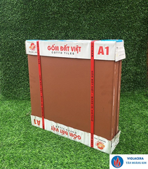 Gạch lát 40x40cm màu đỏ Gốm Đất Việt