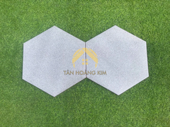 Gạch lục giác 23x23cm màu ghi Gốm Đất Việt