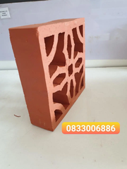 Gạch thông gió Hoa Phượng 20x20x6cm đỏ Viglacera Hạ Long