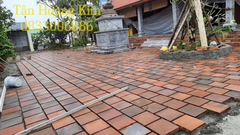 Gạch lát cổ 30x30x5 cm thủ công