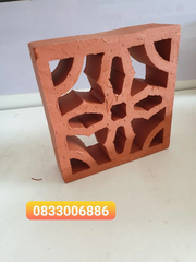 Gạch thông gió Hoa Phượng 20x20x6cm đỏ Viglacera Hạ Long