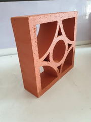 Gạch thông gió Hạ Uydi 20x20x6cm đỏ Viglacera Hạ Long