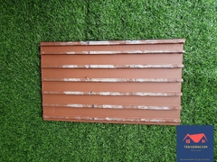 Gạch bậc thềm 30x40cm màu đỏ chấm bi Gốm Đất Việt