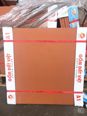 Gạch lát 50x50cm màu đỏ Gốm Đất Việt