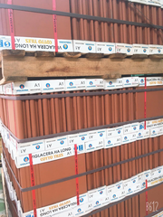 Gạch Bậc thềm 30x30cm đỏ nhạt Viglacera Hạ Long