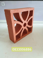 Gạch thông gió Tứ Điệp 20x20x6cm đỏ Viglacera Hạ Long