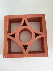 Gạch thông gió Hạ Uydi 20x20x6cm đỏ Viglacera Hạ Long